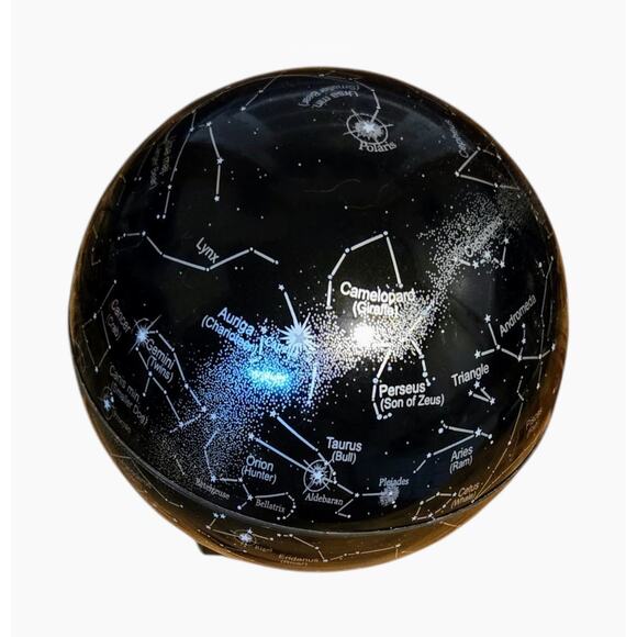 Desktop Magnetic Globe With Light Up Base Constellation Solar System Display - Picture 7 of 8